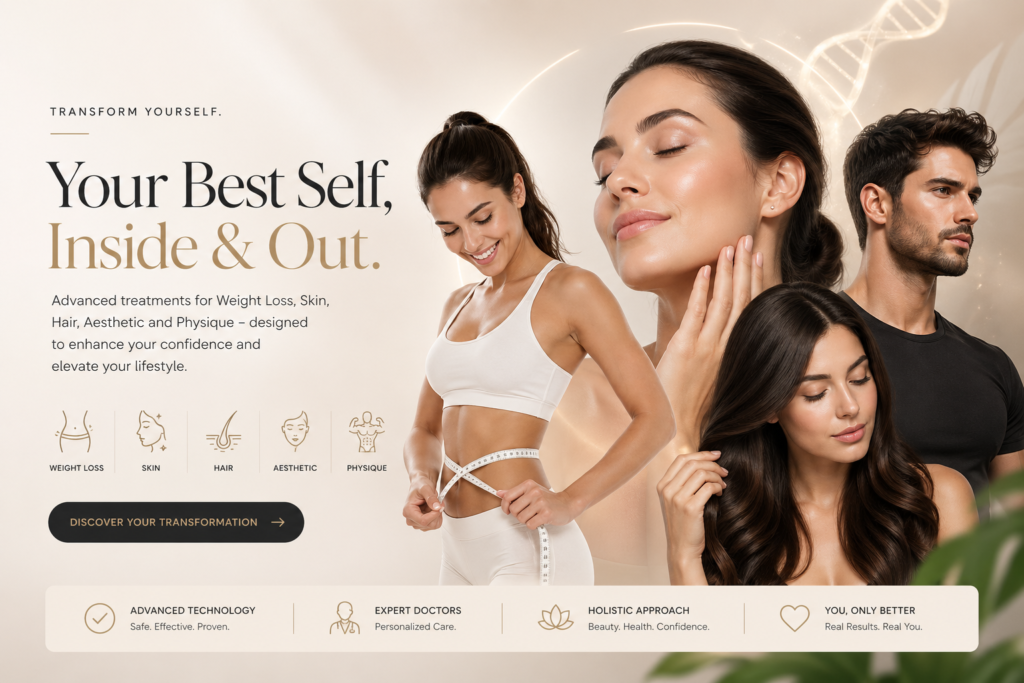 Advanced Weight Loss, Skin, Hair, Aesthetic and physique Treatments in Bangalore