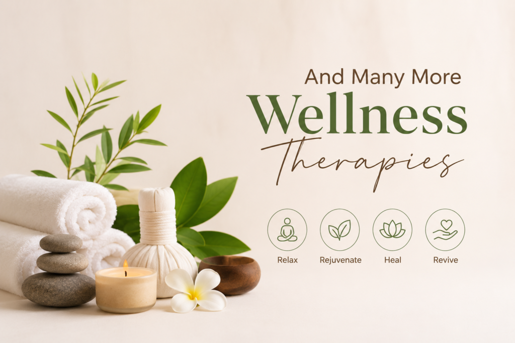 And Many More Wellness Therapies