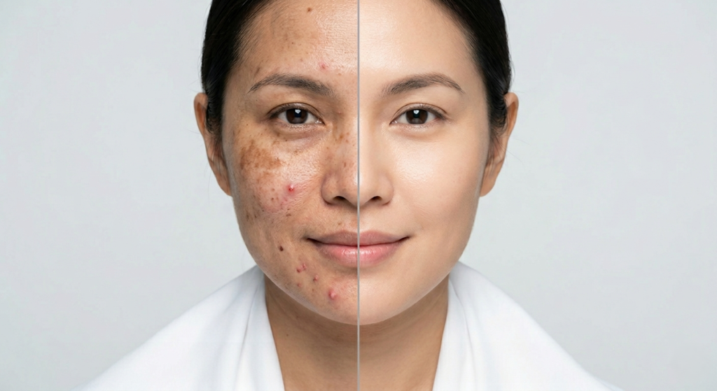 Pigmentation, Acne & Texture Correction Pigmentation, Acne & Texture Correction