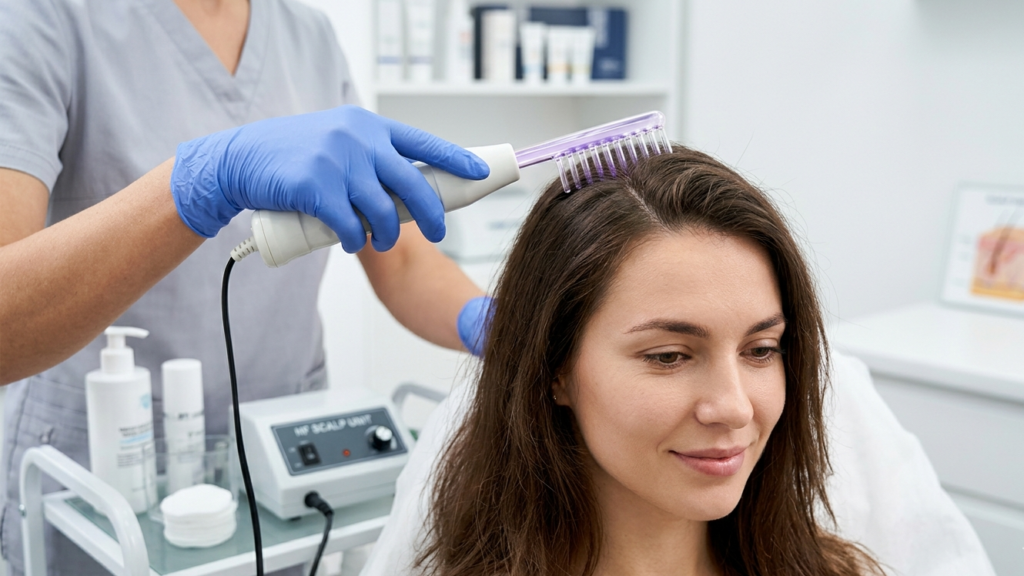 Hair Fall Control & Scalp Circulation (Hair HF Electrode) Hair Fall Control & Scalp Circulation (Hair HF Electrode)