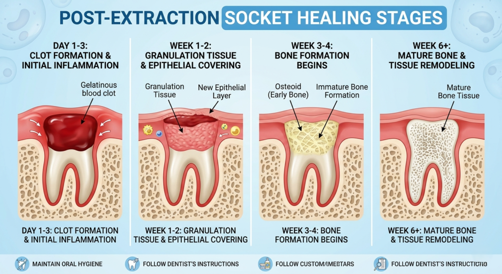 Post-Extraction Healing Post-Extraction Healing